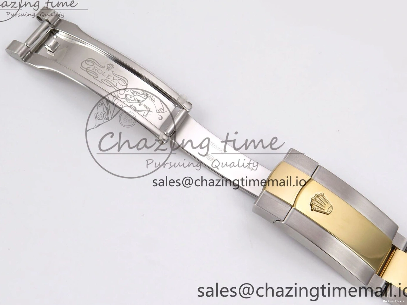 0506 DateJust 41 126333 EWEF Best Edition YG Stick Dial on SS YG Oyster Bracelet A Durable 971